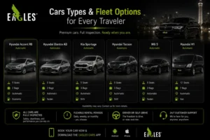 Cars Types & Fleet Options for Every Traveler