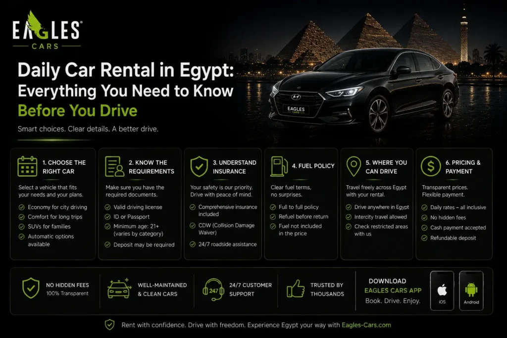 Daily Car Rental in Egypt
