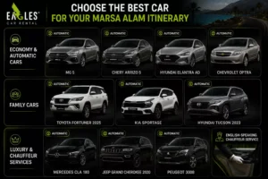 choosing the best car for your marsa alam itinerary