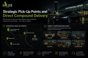Strategic Pick-Up Points and Direct Compound Delivery