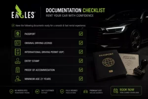 what are the required documents for foreigners to rent a car in egypt