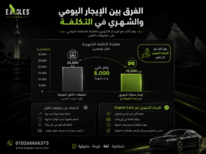 الفرق بين الايجار اليومي والشهري في التكلفة
