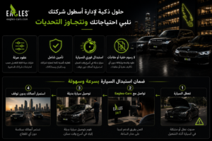 كيف تحل خدمات ايجلز كارز تحديات إدارة أسطولك؟