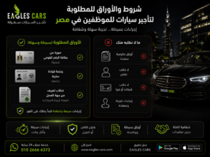 ما هي الأوراق الأساسية لتأجير سيارة للموظفين؟